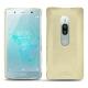 Lederschutzhülle Sony Xperia XZ2 Premium - Beige PU