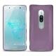 Lederschutzhülle Sony Xperia XZ2 Premium - Lilas PU