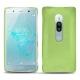 Lederschutzhülle Sony Xperia XZ2 Premium - Vert olive PU