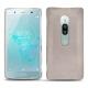 Funda de piel Sony Xperia XZ2 Premium - Taupe innocent