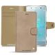 Housse cuir Sony Xperia XZ2 Premium - Taupe vintage ( Pantone 7530C ) 
