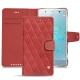 Housse cuir Sony Xperia XZ2 Premium - Cerise vintage - Couture