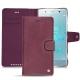 Housse cuir Sony Xperia XZ2 Premium - Prune vintage ( Pantone 512C ) 