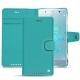 Custodia in pelle Sony Xperia XZ2 Premium - Bleu fluo