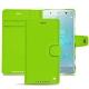 Custodia in pelle Sony Xperia XZ2 Premium - Vert fluo