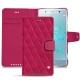 Sony Xperia XZ2 Premium leather case - Rose fluo - Couture
