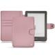 Capa em pele Kobo Clara HD - Rose ( Nappa - Pantone 2365C ) 