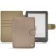 Lederschutzhülle Kobo Clara HD - Taupe vintage ( Pantone 7530C ) 