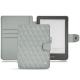 Lederschutzhülle Kobo Clara HD - Gris - Couture ( Nappa - Pantone W428C ) 