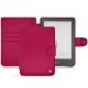 Funda de piel Kobo Clara HD - Rose fluo