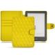 Lederschutzhülle Kobo Clara HD - Jaune fluo - Couture