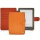 Housse cuir Kobo Clara HD - Abaca arancio