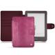 Kobo Clara HD leather case - Serpent ciclamino