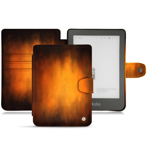 Custodia in pelle Kobo Clara HDFauve Patine