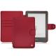 Funda de piel Kobo Clara HD - Rouge passion