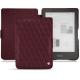 Funda de piel Kobo Clara HD - Lie de vin - Couture ( Pantone 5115C ) 