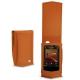 Custodia in pelle Cowon Plenue V - Orange vibrant