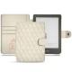 Kobo Clara HD leather case - Blanc escumo - Couture