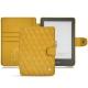 Funda de piel Kobo Clara HD - Jaune soulèu - Couture