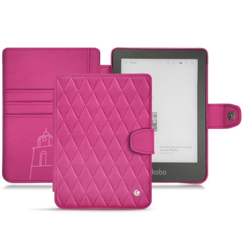 レザーケース Kobo Clara HDRose BB - Couture ( Pantone #DB599F )