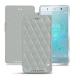 LederschutzhülleSony Xperia XZ2 Premium - Gris - Couture ( Nappa - Pantone W428C ) 