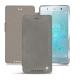 Custodia in pelle Sony Xperia XZ2 Premium - Acier vintage ( Pantone 403C ) 