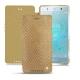 Housse cuir Sony Xperia XZ2 Premium - Serpent sabbia