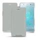 Funda de piel Sony Xperia XZ2 Premium - Gris PU