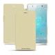 Funda de piel Sony Xperia XZ2 Premium - Beige PU