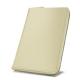 Custodia con zip per documenti di viaggio - Beige PU