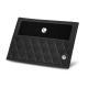 Portacarte magnetico - Noir - Couture ( Nappa - Black ) 