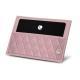 Portacarte magnetico - Rose - Couture ( Nappa - Pantone 2365C ) 