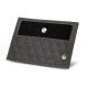 Magnetic key-card holder - Anthracite - Couture ( Pantone 424C ) 