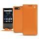 Blackberry Key2 leather case - Orange ( Nappa - Pantone 1495U ) 