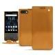 硬质真皮保护套 Blackberry Key2 - Or Maïa ( Pantone 871C ) 
