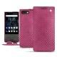 가죽 커버 Blackberry Key2 - Serpent ciclamino