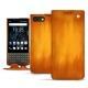Blackberry Key2 leather case - Orange Patine