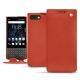 Capa em pele Blackberry Key2 - Arange clouquié