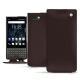 Lederschutzhülle Blackberry Key2 - Marron envoûtant