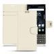 Custodia in pelle Blackberry Key2 - Blanc PU