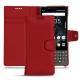 Blackberry Key2 leather case - Rouge PU