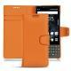 Blackberry Key2 leather case - Orange PU