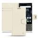 レザーケース Blackberry Key2 - Blanc (  Nappa - White ) 