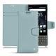 Capa em pele Blackberry Key2 - Bleu ciel ( Nappa - Pantone 277C ) 