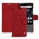 Blackberry Key2 leather case - Rouge - Couture ( Nappa - Pantone 199C ) 