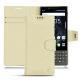 Capa em pele Blackberry Key2 - Ivoire ( Sleek P C12 - White ) 