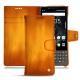 Lederschutzhülle Blackberry Key2 - Orange Patine