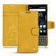 Capa em pele Blackberry Key2 - Jaune soulèu