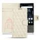 Custodia in pelle Blackberry Key2 - Blanc escumo - Couture