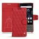 Funda de piel Blackberry Key2 - Rouge troupelenc - Couture